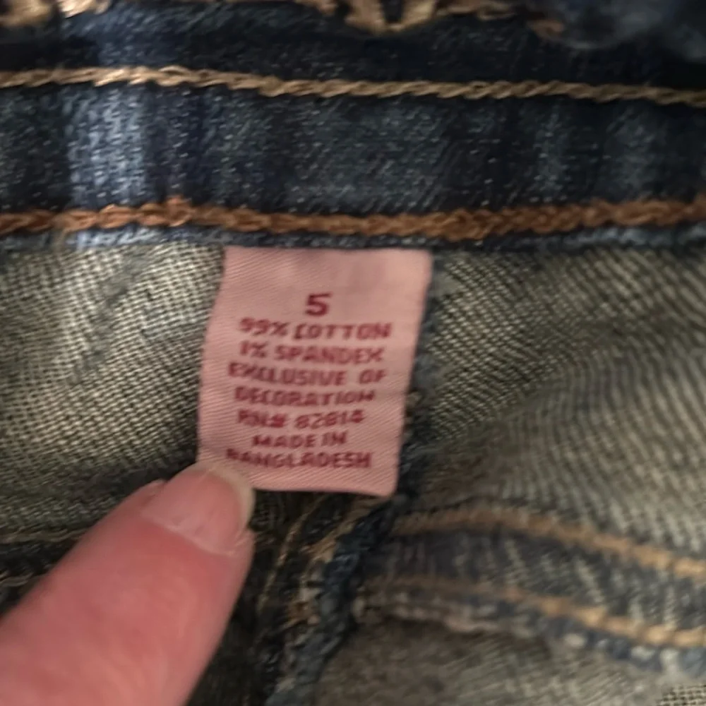 Duckhead Jean’s Co. Women’s Jeans Bootcut Blue Low Rise Size 5 Juniors - Picture 6 of 11